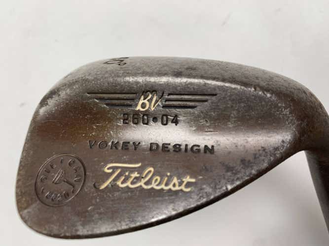 Titleist Vokey Oil Can Wedge 60* 4 Bounce Wedge Steel Mens RH