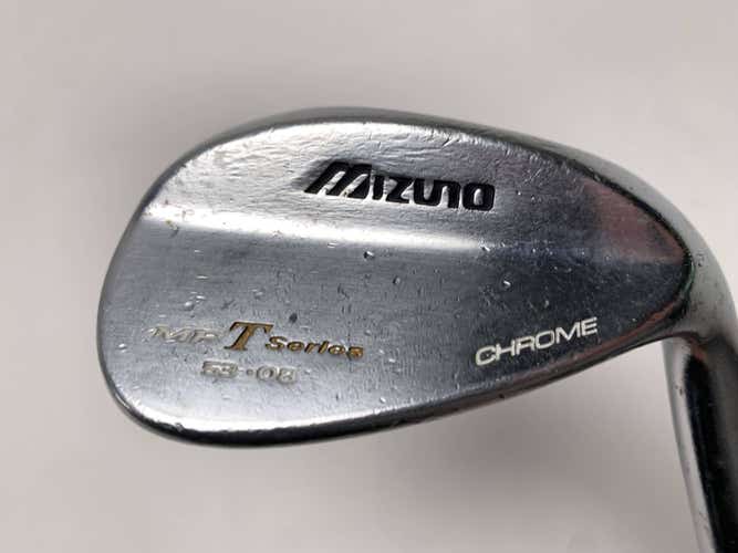 Mizuno MP T Series Chrome 2008 Wedge 53* 8 Dynamic Gold Wedge Steel Mens RH