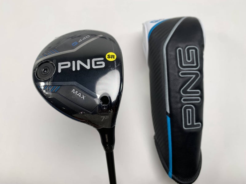 Ping G440 MAX 7 Fairway Wood 21* Alta CB Soft Regular 65g Senior RH HC NEW