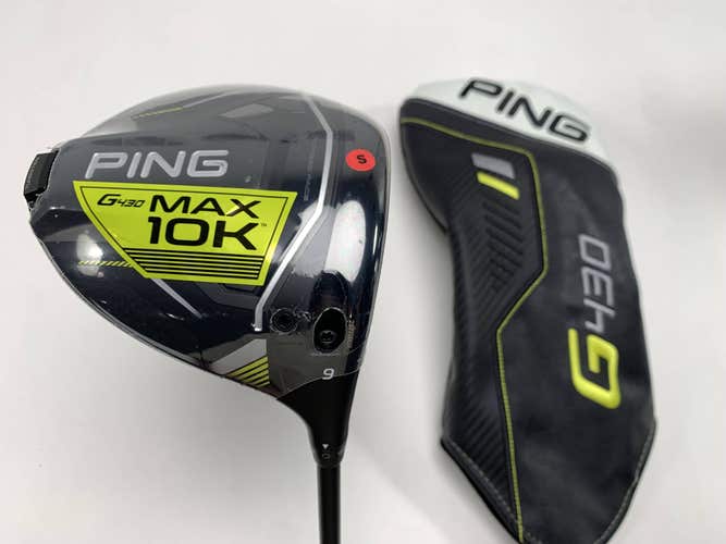 Ping G430 MAX 10K Driver 9* Alta CB 55g Stiff Graphite Mens RH HC NEW