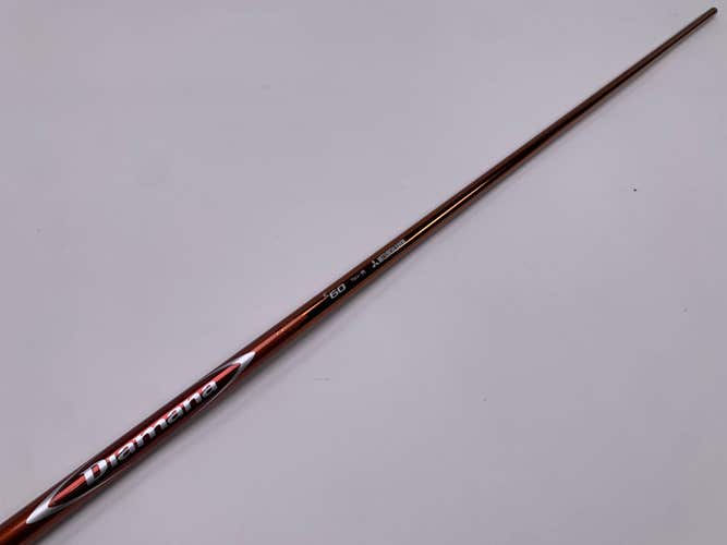 Mitsubishi Rayon Diamana Flowerband 60g Reg Driver Shaft 46" Tip: 0.335- Uncut