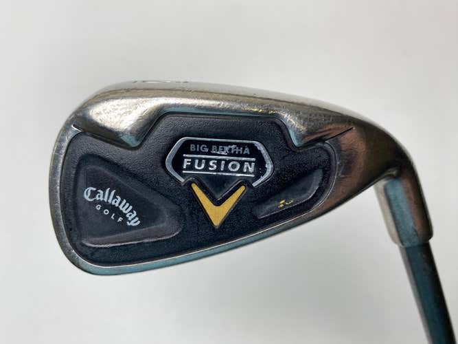 Callaway Big Bertha Fusion Single 6 Iron RCH System 75i Firm Graphite Mens RH