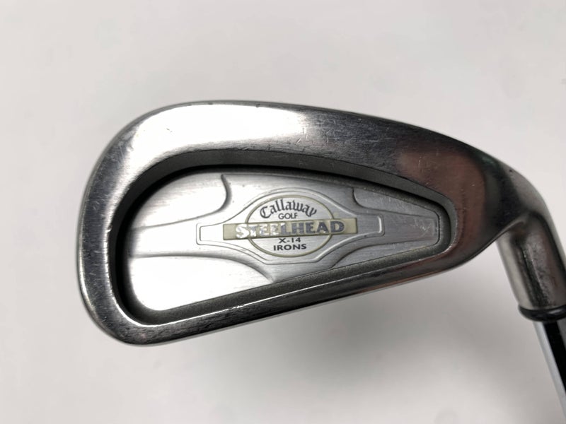 Callaway X-14 Single 3 Iron Steelhead X-14 Gems Regular Steel Mens RH