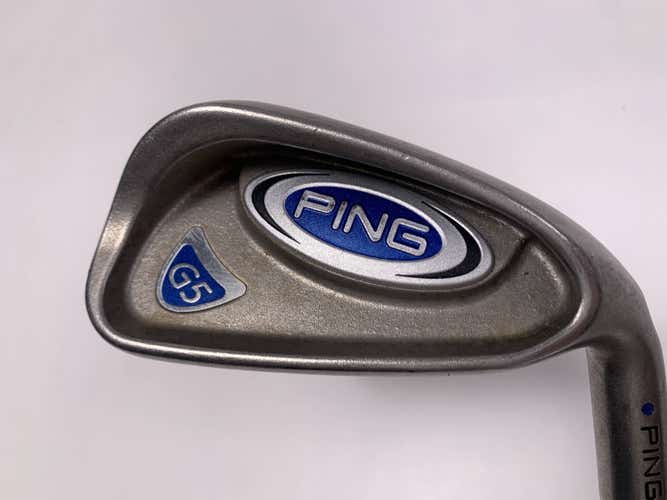 Ping G5 Single 7 Iron Blue Dot TFC 100 I Regular Graphite Mens RH Oversize Grip
