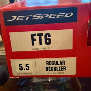 *Unused* Size 5.5 CCM JetSpeed FT6 Hockey Skates Regular Width