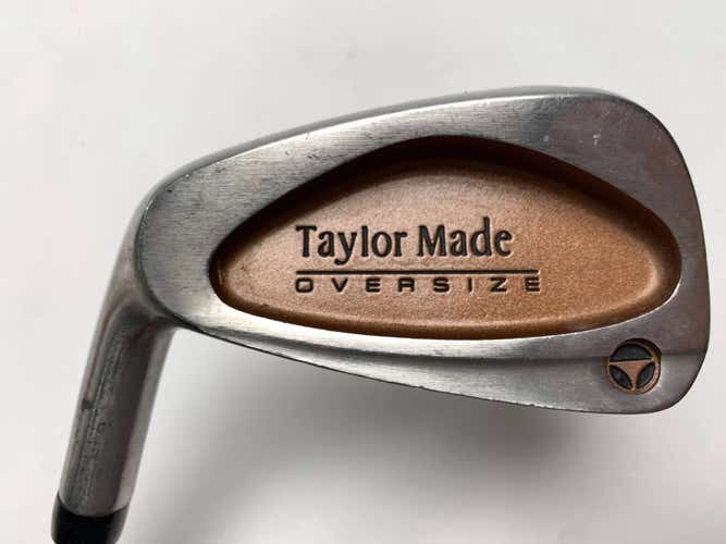 TaylorMade Burner Oversize Single 4 Iron Bubble S-90 Plus Stiff Graphite Mens LH