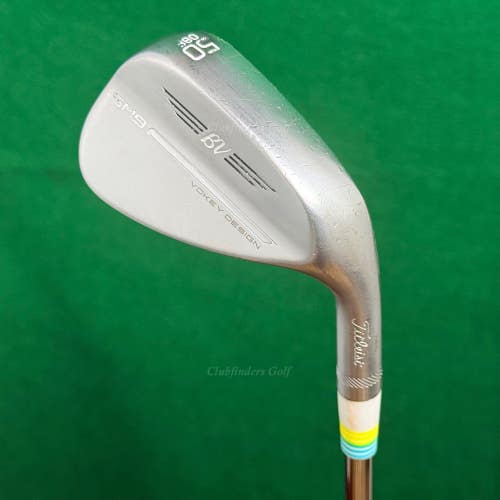 Titleist Vokey SM9 Chrome 50-8F 50 Gap Wedge Vokey Design Steel Wedge Flex
