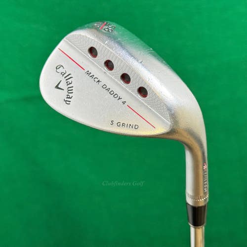 Callaway Mack Daddy 4 Chrome 58-10S 58 Lob Wedge Dynamic Gold 115 Steel Wedge