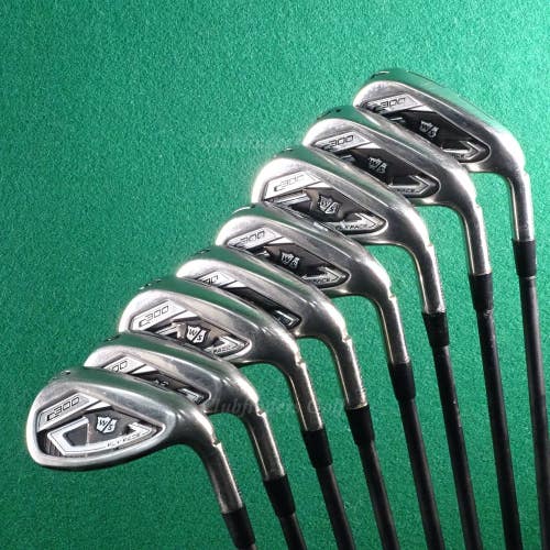 Wilson Staff C300 Forged 4-GW Iron Set Aldila Rogue 55A Graphite Seniors *READ*