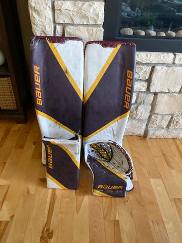 34" 2023 Bauer Mach Digiprint Regular Goalie Full Set Pro Stock (Used)