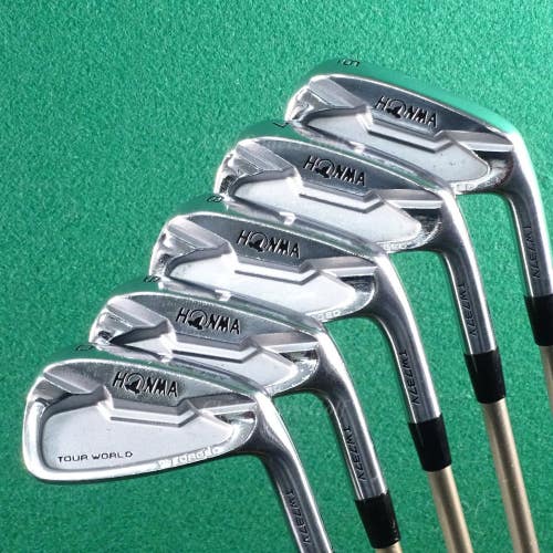 Honma Tour World TW737V 6-10 Iron Set Factory Vizard I60R Graphite Regular