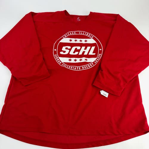 Used Red SCHL Practice Jersey | Senior XL | B598