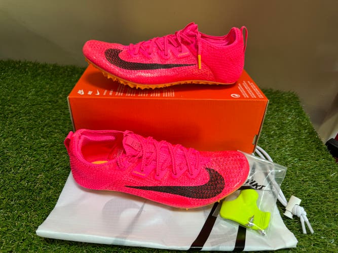 Nike Zoom Superfly Elite 2 Racing Spikes Pink CD4382-600 Mens 7 Womens 8.5 NEW