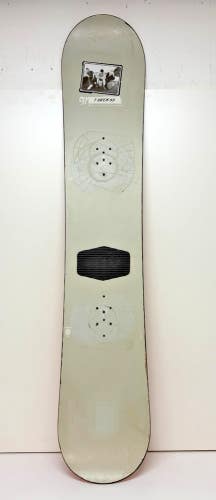 RARE Vintage 1990s Burton T Deck 153cm Twin-Tip All-Mountain Snowboard Deck