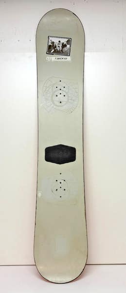 RARE Vintage 1990s Burton T Deck 153cm Twin-Tip All-Mountain
