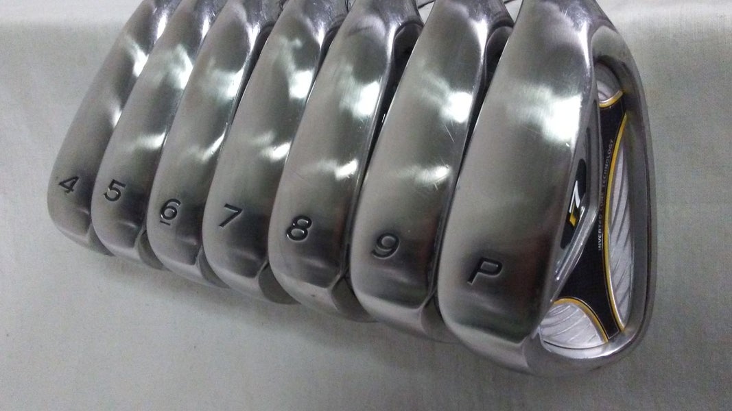 Taylor Made R7 Iron Set 4-PW (Steel T-Step 90 STIFF) Golf Clubs