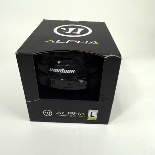 New Black Warrior Alpha One Pro Helmet | Senior Large