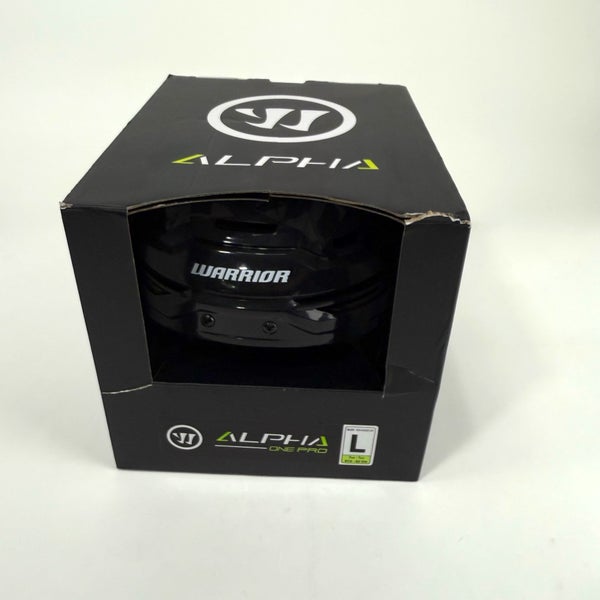 New Black Warrior Alpha One Pro Helmet | Senior Large
