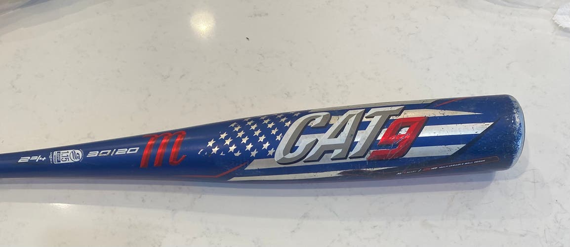 2022 Marucci CAT9 Alloy 30 inch (drop -10) USSSA Certified Bat (Used)