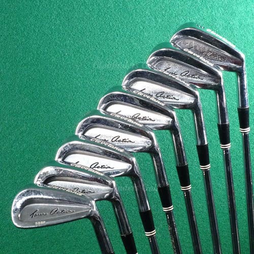 Cleveland Tour Action REG 588P Chrome 3-PW Iron Set Factory DG S400 Steel Stiff