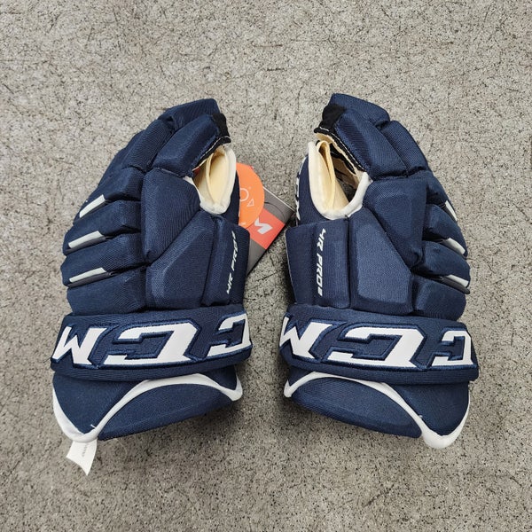 CCM Tacks 4R Pro 2 Gloves - Navy 13" (New)