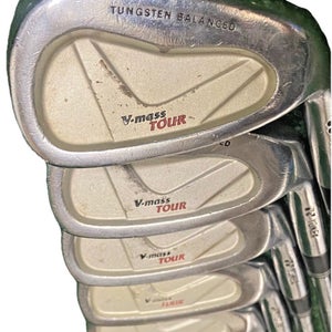 Yonex V-Mass Tour Forged Iron Set 6-PW RH S300 Stiff Steel 6i 37" New Grips