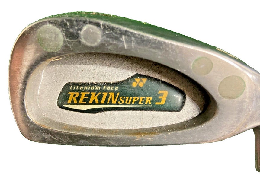 Yonex 4 Iron Rekin Super 3 Ti Face Japan HGS 4000 Regular Graphite 38.5" RH