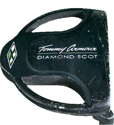 Tommy Armour Diamond Scot Mallet Putter Steel Shaft 34.5" RH New Velvet Grip