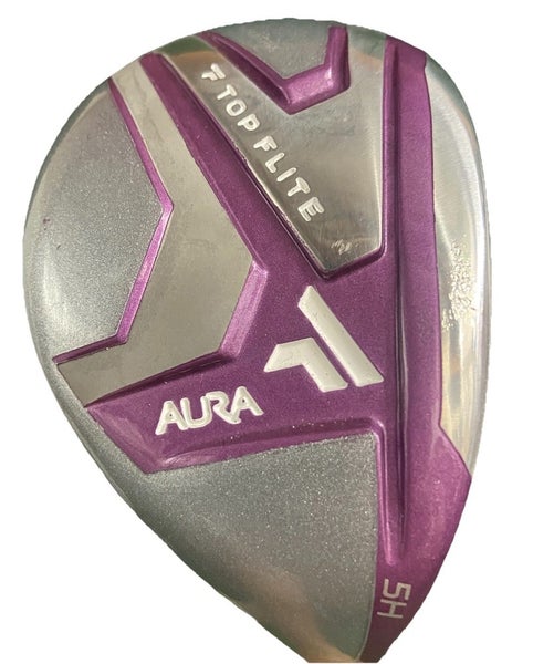 Top Flite Aura 5 Hybrid 25* RH 60g ProLaunch Ladies Graphite 37.5" HC New Grip