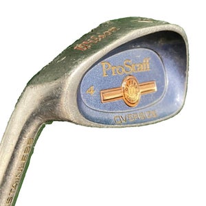 Wilson ProStaff OD Oversize 4 Iron 24* Offset Design Stiff Steel 38" LH New Grip