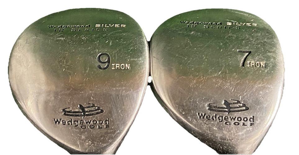 Wedgewood Silver IR Hybrid Set 7h 34* And 9h 42* Ladies RH Graphite New Grips