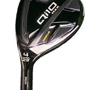 Taylormade Qi10 Max Rescue 4 Hybrid 23* Lefty Club Head Only Mint LH Component