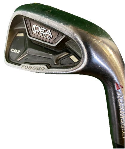 Adams Idea Black CB2 Forged 8 Iron RH KBS Tour 90 Stiff Steel 36.5" New Grip