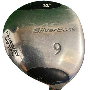 Tommy Armour 845w Silverback 9 Wood 32* RH Ladies Graphite 38.5" Nice Jumbo Grip