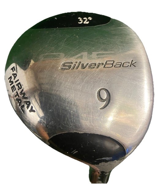 Tommy Armour 845w Silverback 9 Wood 32* RH Ladies Graphite 38.5" Nice Jumbo Grip