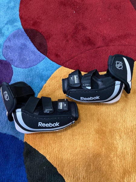 Senior Large Reebok NHL Series Silver Elbow Pads (Used)