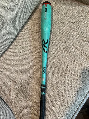 2025 Rawlings Mach AI Alloy USABat Certified Bat (-10)  20 oz 30" (Used)