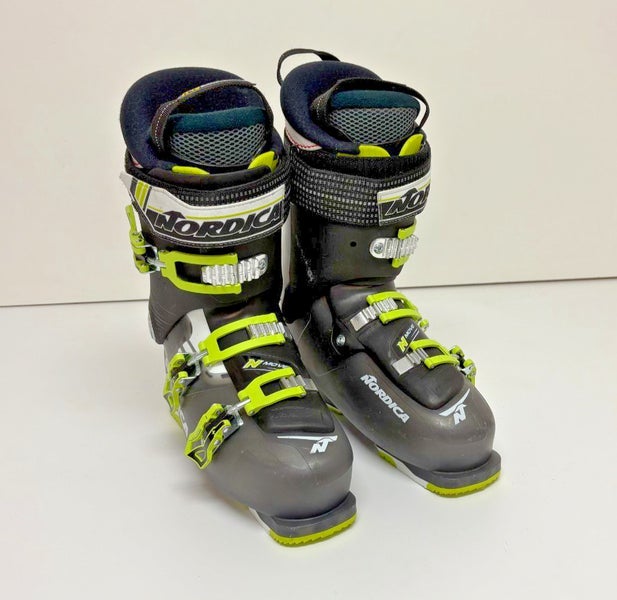 Nordica N Move 100 Alpine Ski Boots TCF Comfort Liners MDP 26.5 US 8.5 EXCELLENT