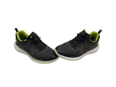 Used Foot Joy Mens Golf Shoes Black Senior 8.5 11347-S000251540