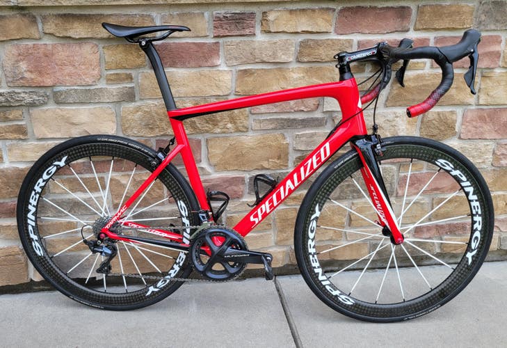 Specialized Tarmac SL6 58cm Rim Brake w/Spinergy FCC 47 Wheels and full Ultegra