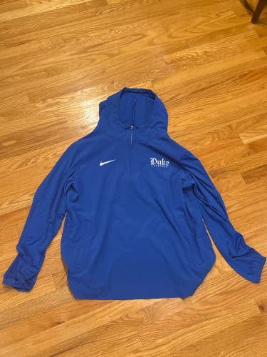 Duke Lacrosse Hooded 1/4 Zip Jacket