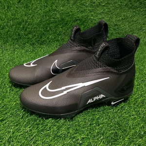 Nike Alpha Menace Elite 3 Black White Football Cleats CT6648-010 Size 11.5 NEW
