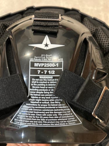 MVP SYSTEM7™ CATCHER'S HELMET - SOLID GLOSS