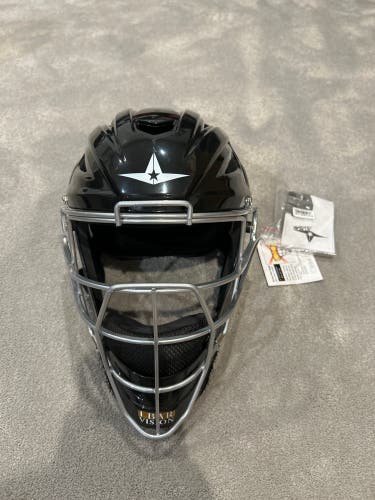 MVP SYSTEM7™ CATCHER'S HELMET - SOLID GLOSS