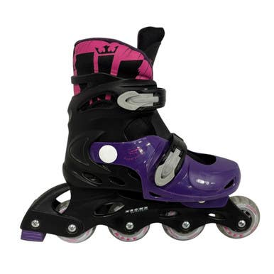 Used SUPERSONIC Junior Rec Fitness Skates Purple Adjustable 11406-S000105406