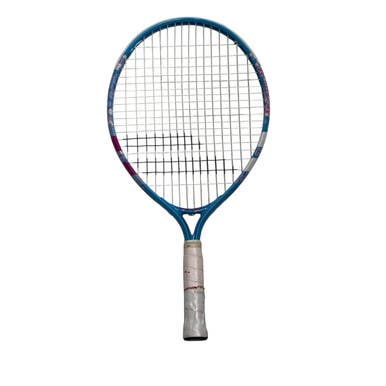 Used Babolat BUTTERFLY Girls Tennis Racquet Carolina Blue 21" 11406-S000105517