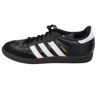 Used Adidas Soccer Indoor Shoes Black Senior 7.5 11406-S000105556