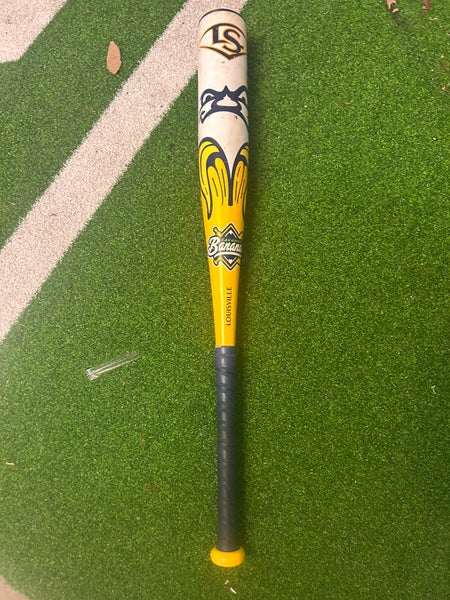 2024 Louisville Slugger Savannah Bananas Alloy USSSA Certified Bat (-10)  18 oz 28" (Used)