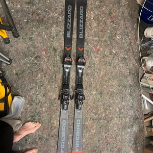 Unisex 2019 Blizzard  178 cm All Mountain Firebird Race TI Skis With Bindings Max Din 14 (Used)