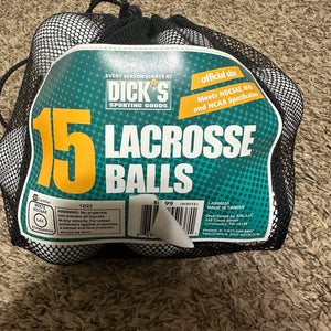 Lacrosse Ball 15 Pack (New)